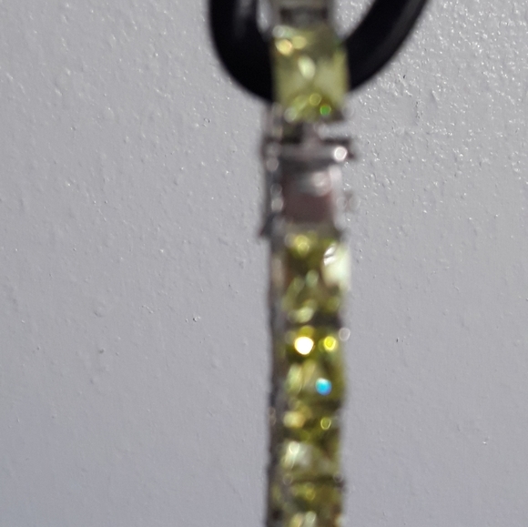 R CZ 925 CHINA STERLING SILVER BRACELET - Picture 6 of 9